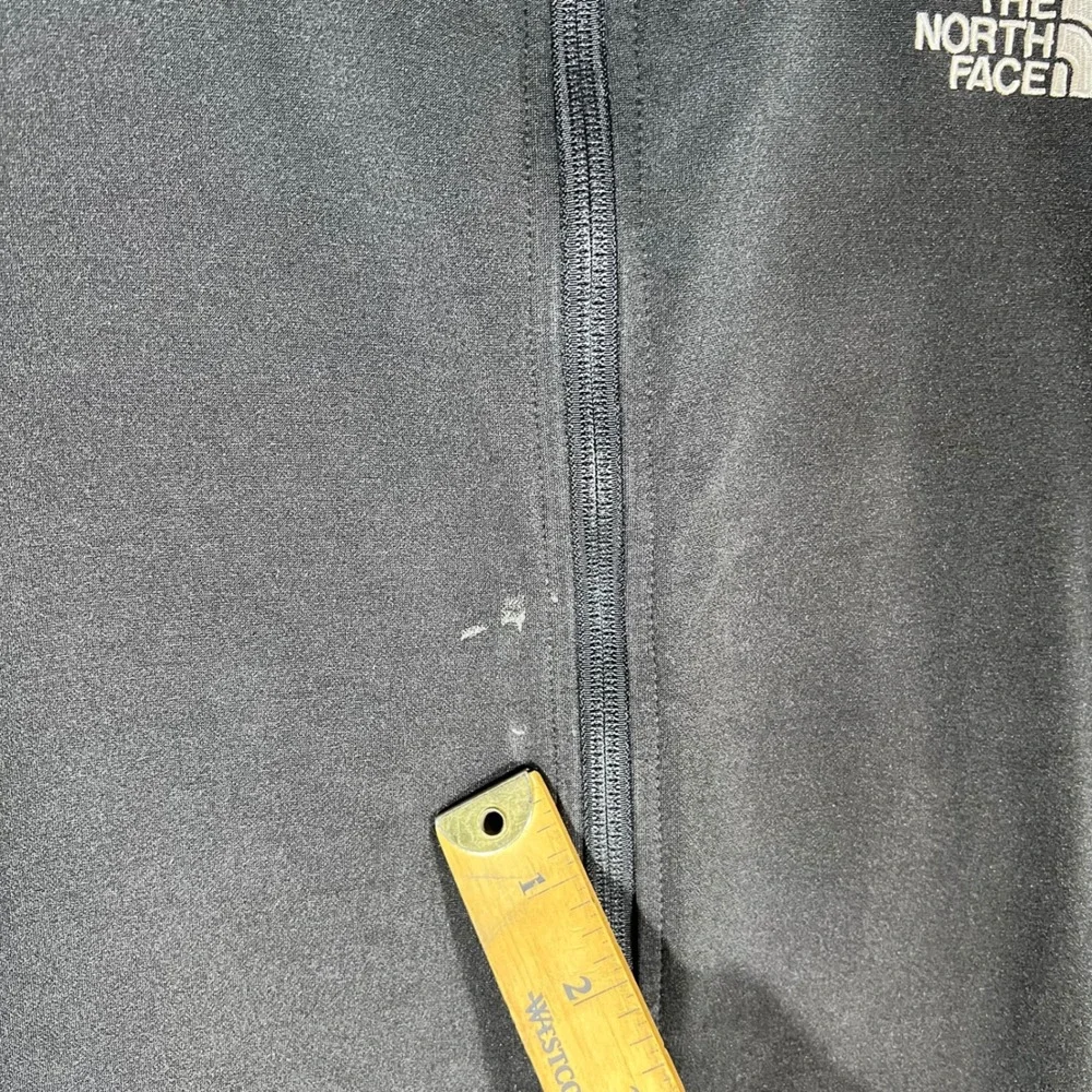 The North Face TKA Stretch Full Zip Jacket Mens Black Lightweight Activewear
